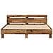 Struttura per Letto Legno Rustico Legno Massello di Recupero - Foto miniatura 6