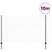 Paletti per Recinzione 10 pz U-Channel Grigio 140 cm Acciaio - Foto miniatura 3
