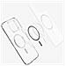 Ultra Hybrid (MagFit) custodia per cellulare 17,5 cm (6.9") Cover Trasparente, Bianco - Foto miniatura 5