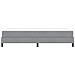 Letto a molle con materasso Grigio chiaro 90 x 190 cm Tessuto - Foto miniatura 7