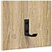 Appendiabiti a muro rovere sonoma 90 x 40 x 10 cm - Foto miniatura 8