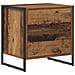Comodino con cassetto 2 pcs Legno vecchio 50 x 39.5 x 50 cm - Foto miniatura 5