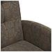 Sedie da Pranzo con Ruote 2 pcs Grigio scuro 57 x 67 x 98 cm - Foto miniatura 7