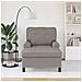 Chaise Lounge con cuscino Talpa 91 x 157 x 91 cm Tessuto - Foto miniatura 3