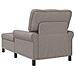Chaise Lounge con cuscino Talpa 91 x 157 x 91 cm Tessuto - Foto miniatura 6