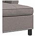 Chaise Lounge con cuscino Talpa 91 x 157 x 91 cm Tessuto - Foto miniatura 7