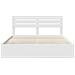 Struttura del letto Bianco 200 x 200 cm Legno Ingegnerizzato - Foto miniatura 8