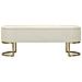 Panca Con Portaoggetti Vkh302-bianco-legno-120x40x43 Cm - Foto miniatura 8