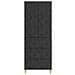 Set di armadi 2 pcs Nero 66 x 34,5 x 90 cm Legno ingegnerizzato - Foto miniatura 4