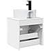 Mobile lavabo da parete Bianco Lucido 49 x 44,5 x 65 cm - Foto miniatura 3