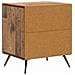 Armadio da Notte 2 pcs Legno antico 43 x 34,5 x 50 cm - Foto miniatura 7