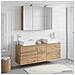 Set di mobili per il bagno 4 pcs Rovere Artigianale - Foto miniatura 4