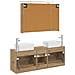 Set di mobili per il bagno 4 pcs Rovere Artigianale - Foto miniatura 8