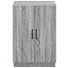 Mobile per scarpe HOORN 59,5 x 39,5 x 87 cm Sonoma grigio - Foto miniatura 4