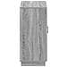 Mobile per scarpe HOORN 59,5 x 39,5 x 87 cm Sonoma grigio - Foto miniatura 5