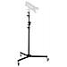 Supporto Ruote con Braccio Girevole e Orientabile Altezza Max 410 cm Nero 17015 - Foto miniatura 6