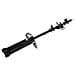 Supporto Ruote con Braccio Girevole e Orientabile Altezza Max 410 cm Nero 17015 - Foto miniatura 3