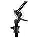 Supporto Ruote con Braccio Girevole e Orientabile Altezza Max 410 cm Nero 17015 - Foto miniatura 1