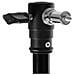 Supporto Ruote con Braccio Girevole e Orientabile Altezza Max 410 cm Nero 17015 - Foto miniatura 2