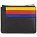 Portafoglio Etui Per Carte Con Scomparto Zip In Pelle Naturale - Su Ordinazione - Foto miniatura 8