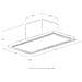 Cappa Skydome H30 A / 100 ad Isola da 100 cm Aspirante Colore Bianco - Foto miniatura 3
