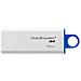 Dtig4/16gb Datatraveler Memoria Flash, Usb 3.0, 16 Gb, Bianco / blu - Foto miniatura 1