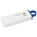 Dtig4/16gb Datatraveler Memoria Flash, Usb 3.0, 16 Gb, Bianco / blu - Foto miniatura 3