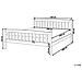 Letto King Size In Legno In Color Bianco, 160x200cm Giverny - Foto miniatura 12