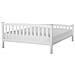 Letto King Size In Legno In Color Bianco, 160x200cm Giverny - Foto miniatura 3