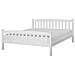 Letto King Size In Legno In Color Bianco, 160x200cm Giverny - Foto miniatura 15