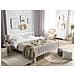 Letto King Size In Legno In Color Bianco, 160x200cm Giverny - Foto miniatura 4