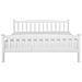 Letto King Size In Legno In Color Bianco, 160x200cm Giverny - Foto miniatura 11