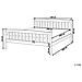 Letto King Size In Legno In Color Bianco, 160x200cm Giverny - Foto miniatura 5