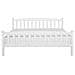 Letto King Size In Legno In Color Bianco, 160x200cm Giverny - Foto miniatura 9