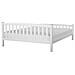 Letto King Size In Legno In Color Bianco, 160x200cm Giverny - Foto miniatura 20