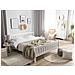 Letto King Size In Legno In Color Bianco, 160x200cm Giverny - Foto miniatura 21