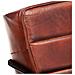 Poltrona In Vera Pelle Marrone Scuro - Foto miniatura 4