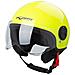 Casco Jet Demi Urban Moto Omologato Ece 22 Visiera Avio Sferica Sonicmoto Fluo Xl - Foto miniatura 1