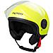 Casco Jet Demi Urban Moto Omologato Ece 22 Visiera Avio Sferica Sonicmoto Fluo Xl - Foto miniatura 3