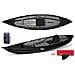 Canoa Gonfiabile Rush 1 Nera Con Pinna 045600-k - Foto miniatura 2