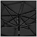 Ombrellone a 3 Livelli con Palo in Alluminio Antracite 3 m - Foto miniatura 2