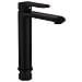 Miscelatore Rubinetto Puma Per Lavabo Con Bocca Alta In Ottone Nero Opaco Bagno - Foto miniatura 1