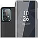 Custodia Compatibile Con Samsung Galaxy A52 4g / 5g In Tormalina Nera - Clear View Specchio Coperchio Protettivo Con Funzione Di Supporto Protezione A 360 Gradi - Foto miniatura 1
