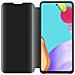 Custodia Compatibile Con Samsung Galaxy A52 4g / 5g In Tormalina Nera - Clear View Specchio Coperchio Protettivo Con Funzione Di Supporto Protezione A 360 Gradi - Foto miniatura 2