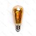 Lampadina Led Filamento Ambrata St64 4w Attacco E27 440 Lumen 2200k Luce Calda D64h142mm Angolo 360 Equivale A 38w Incadescenza - Foto miniatura 1