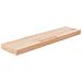 Ripiano 80x20x4 Cm Legno Massello Di Rovere Non Trattato - Foto miniatura 1
