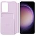 Custodia Protettiva S View Cover Per Galaxy S23 5g Con Finestra E Portacarte, Rosa - Foto miniatura 7