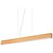 Lampada A Sospensione Legno L 1100 X H Min 330 - Max 2170 X P 80 Mm - Foto miniatura 1