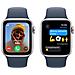 Watch SE GPS + Cellular Cassa 40mm in Alluminio Argento con Cinturino Sport Blu Tempesta - M /L - Foto miniatura 3