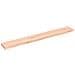Ripiano a Parete 80x10x2 cm Legno Massello Rovere Non Trattato - Foto miniatura 1